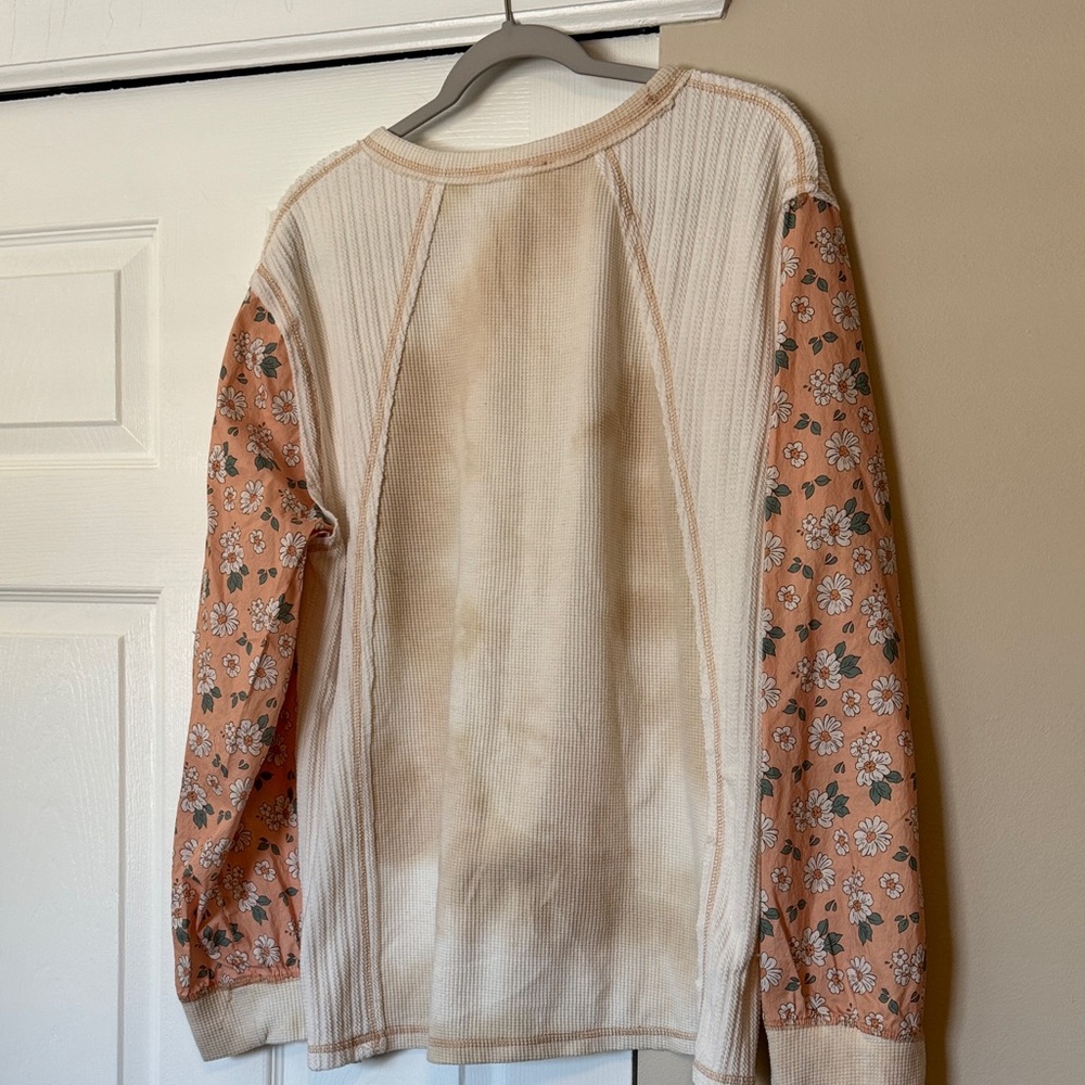 POL Floral Star Patchwork Top - image 8